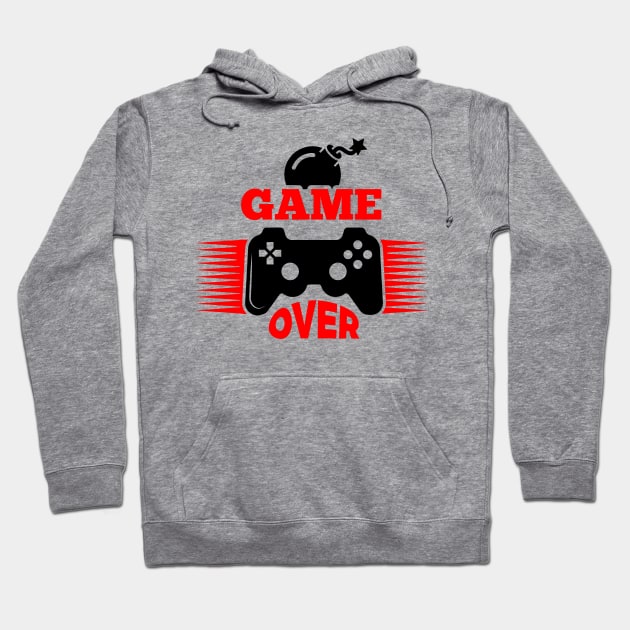 Game Over - Controller Hoodie by busines_night